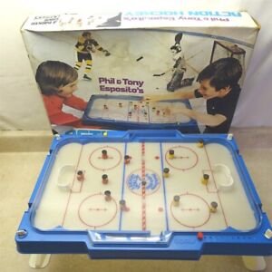 Vintage Action Hockey Game, Phil-Tony Esposito, + Box, Parker N0. 333