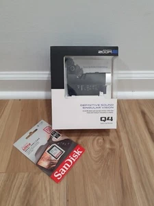 Zoom Q4 Handy Video Camera Recorder 1080p NEW In Box  SanDisk 32 Gb Included - Picture 1 of 7