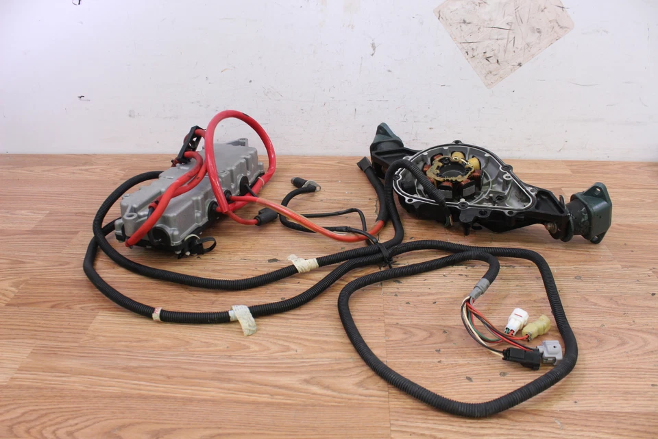 2003 YAMAHA WAVERUNNER XLT800 Electrical Box with Ignition Coils and CDI Stator - Image 1 of 4