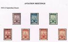 FRANCE ROUEN AVIATION MEETING 1922 STAMP MH 149 CINDERELLAS NICE COLLECTION !!! 