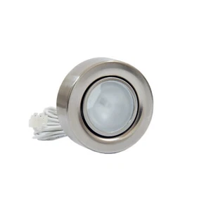 Cabinet Light Surface Matt Chrome 70mm for Static Caravan Kitchen Down Light - Picture 1 of 7