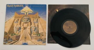 Álbum de discos Iron Maiden Powerslave LP SJ-12321 1984 Capital Records original - Imagen 1 de 6