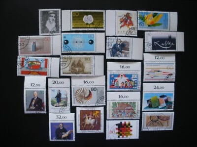 Germany 1983-Short Year of 32 Stamps CTO, MNH, 2 used, Sc 1387-89 not included - Image 1 of 4