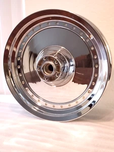 HARLEY DAVIDSON SOFTAIL, FAT BOY FLSTF FRONT CHROME WHEEL 1992-1999 OEM - Bild 1 von 3