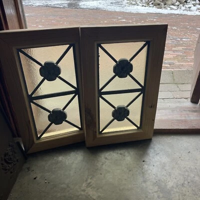 SG4811 Two Av price each antique zinc window 13 x 21 - Image 1 of 4