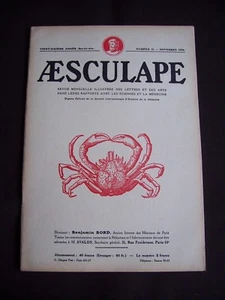 Aesculape - N° 11 1936 - Imagen 1 de 1