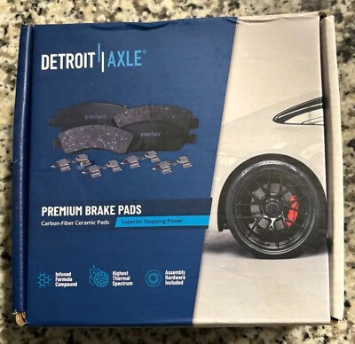 Juego de pastillas de freno delanteras cerámicas para Hummer H3 H3T 2006 2007 2008 2009 2010 Foto 1 de 2