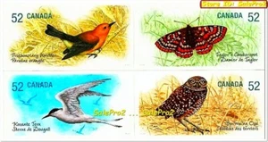 CANADA 2008 CANADIAN ENDANGERED SPECIES MINT FV FACE $2.08 MNH RARE STAMP BLOCK - Bild 1 von 2