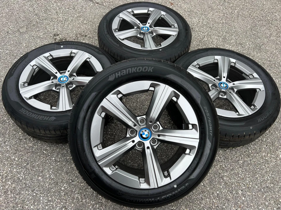 4 ORIGINAL 17" ALU SOMMERRÄDER BMW 2ER REIHE ACTIVE TOURER U06 205/60R17 97W RDK - Bild 1 von 4