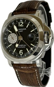 Reloj Hombre Panerai Luminor GMT PAM00088 OP6554 Negro Automático Excelente A4490 - Imagen 1 de 13