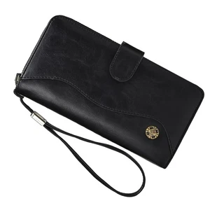 Herren Geldbörse Lang Stil Männer Geldbörse Geldtasche Handytasche Mode Männer Handytasche - Bild 1 von 12