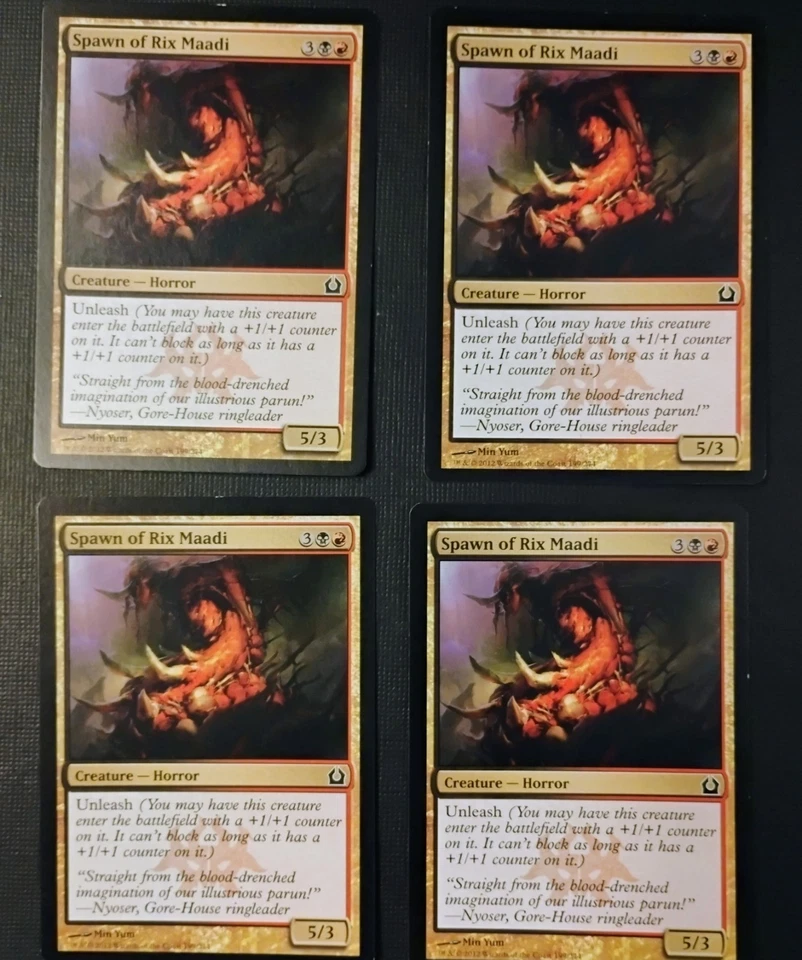 Spawn of the Rix Maadi MTG 4x Return to Ravnica Magic: The Gathering Playset - Image 1 of 1
