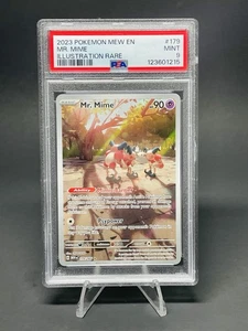 Mr. Mime 179/165 Sv Scarlet Violet 151 Holo PSA 9 - Imagen 1 de 2
