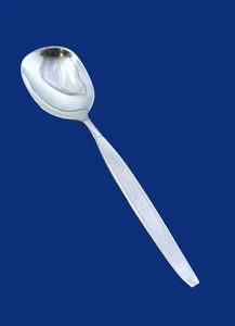 Cubiertos de acero inoxidable Oneida FROSTFIRE Community - Cuchara de azúcar cuadrada 6" - Imagen 1 de 1