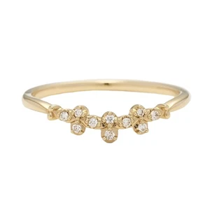 [Noges] Anillo de Bolsillo Anillo de Diamantes K10・3024211102400009 - Imagen 1 de 7