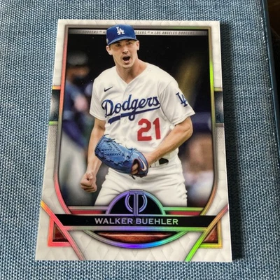 2021 Topps Tribute #16 Walker Buehler Los Angeles Dodgers - Image 1 of 2