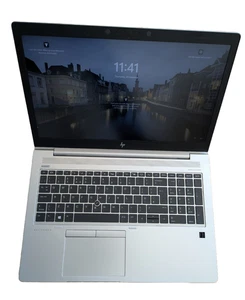 HP Elitebook 755 G5 Ryzen 5 Pro 2500U 2GHz 8GB 256GB SSD 15.6" FHD Laptop 7400 - Afbeelding 1 van 9