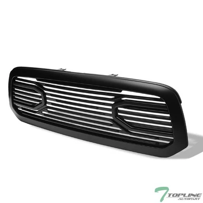 Topline For 2013-2018 Dodge Ram 1500 Big Horn Front Bumper Grille - Matte Black - Imagem 1 de 4
