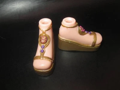 Zapatos Muñeca Bratz ~❤️~ Sandalias Genie Magic Jade Dorado #782 Foto 1 de 4