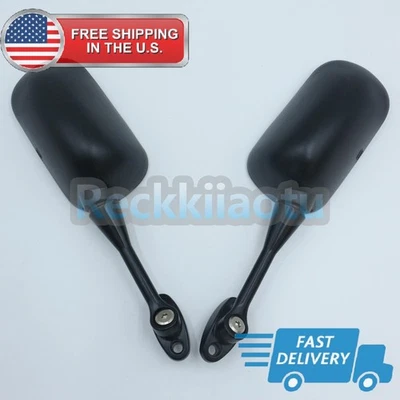 Black Rear View Mirrors For Honda CBR600F4/F4i CBR 600RR 900RR 929RR 954RR RC51 - Изображение 1 из 4