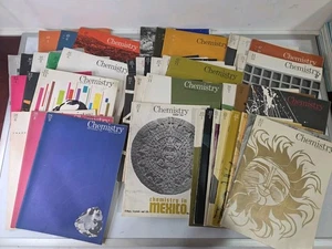 43 Issues Chemistry Magazine 1964-1976 ACS High School Education - Rad Covers! - Bild 1 von 13