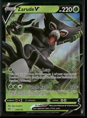 SWSH09: Brilliant Stars #016/172 Zarude V - Image 1 of 2