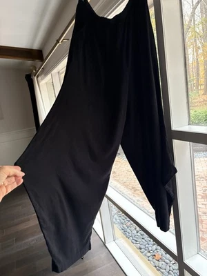 Bryn Walker Pants Womens XS Black Wide Leg Lantern Pockets Stretch Ankle USA - Image 1 of 4
