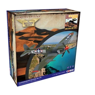 New Release AA29104 Corgi 1:72nd Scale Supermarine Spitfire Mk.IXc WZ-RR Model - Image 1 of 3