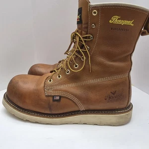 Thorogood 804-4210 Herren 8" Leder Wasserdicht Comp Sicherheit Zehen Stiefel Größe 11 EE - Bild 1 von 13