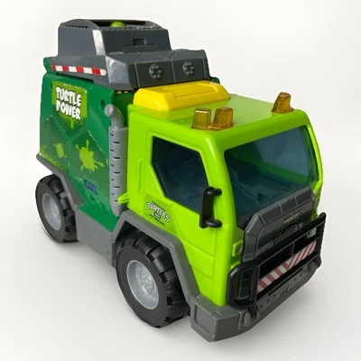 TMNT Teenage Mutant Ninja Turtles Thrash N’ Battle camión de basura luces y sonidos Foto 1 de 4