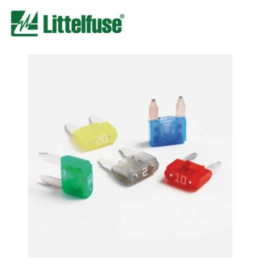 LITTLEFUSE 5 x LITTELFUSE® MINI® Blade Fuses (2 - 30 AMP) - Mini Cartridge