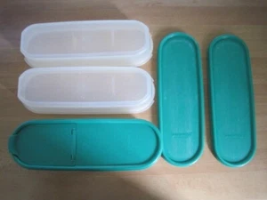 Tupperware, 2 lange, ovale Eidgenossen ca. 2 L Super Eidgenosse Gr. 1 - Bild 1 von 1