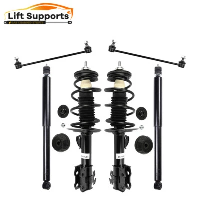Fits 2007-2012 Toyota Yaris Kit 6pcs Front Rear Shock and Struts Spring Sway Bar - Image 1 of 4