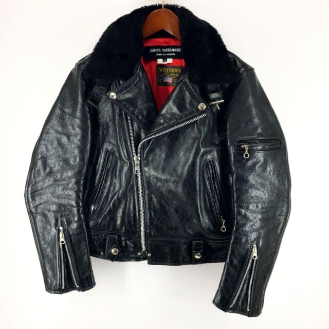 JUNYA WATANABE COMME des GARCONS VANSON leather jacket Men Size S