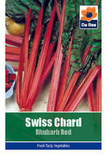 Swiss Chard Rhubarb Red (beta vulgaris) Seeds Vegetable De Ree Grow Your Own