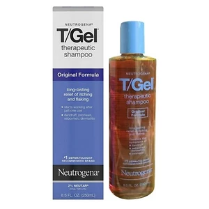 Neutrogena T-Gel Therapeutic Shampoo 8.5 Fl Oz/250 ml "NEW LOOK" - Picture 1 of 10