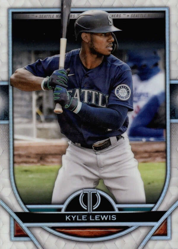 KYLE LEWIS 2021 TOPPS TRIBUTE #10 BASE SEATTLE MARINERS BX T4A - Image 1 of 2