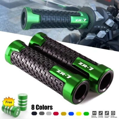 For Kawasaki ZR-7 / Aluminium Handlebar Grips Handle Grip Protector Handle bar - Image 1 of 4