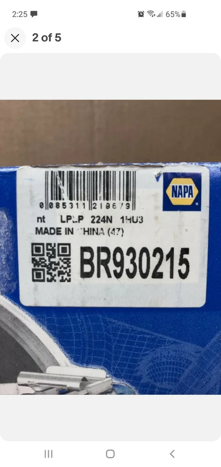 SKF Wheel Bearing Hub Assembly BR930215 for Chrysler Dodge Voyager Caravan 96-08 — 第 1/2 张图片
