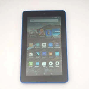 Amazon Kindle Fire 5a generazione | Modello SV98LN | 8 GB | Blu | TESTATO - Foto 1 di 3
