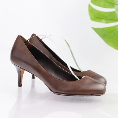 Zapato de vestir Cole Haan para mujer Air Talia Pump talla 7 cuero marrón tacón de gatito 60 mm Foto 1 de 4