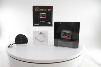 Boxed SanDisk Extreme IV 8 GB CompactFlash Card (SDCFX4-8192-904) - Image 1 of 2
