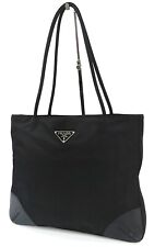 Prada Vintage Tessuto & Spazzolato Shoulder Bag - ShopStyle