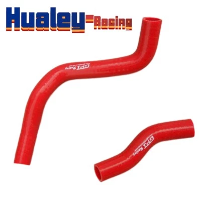 Red Slicone Radiator Hose For 1997 Honda CR250 /1997 1998 1999 Honda CR250R - Imagem 1 de 4