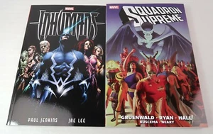 Inhumans + Squadron Supreme TP's GN's Brand Spankin' NEW - Picture 1 of 5