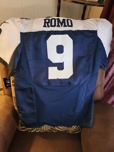 Authentic Nike On Field Elite Tony Romo Dallas Cowboys NFL Jersey 44 Men Large - Picture 1 of 6