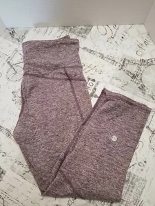 Legging capri cintura alta para mujer C9 Champion, yoga púrpura jaspeado talla (M) - Imagen 1 de 6