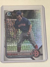 Blaze Jordan Mojo Refractor 2022 Bowman Chrome Mega Box Prospect Card BCP-243