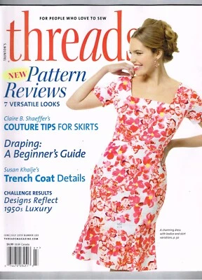 Threads Magazine June July 2019 Number 203 - Image 1 of 2