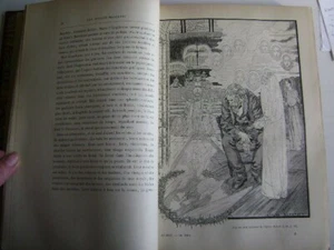 Fr Actress Estate - EMILE ZOLA Le Reve, Engravings 1892 Schwabe Metivet - Picture 1 of 1